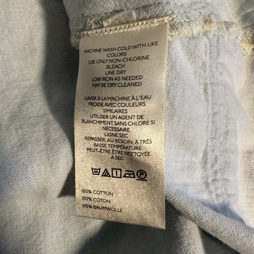 Anthropologie Pilcro Pintuck Basque Waist Denim Maxi Skirt Large Boho Western - Picture 11 of 13
